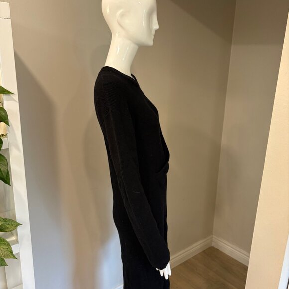 All Saints Black Knit Sweater Dress - Picture 2 of 4